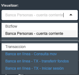 Selectores transaccion
