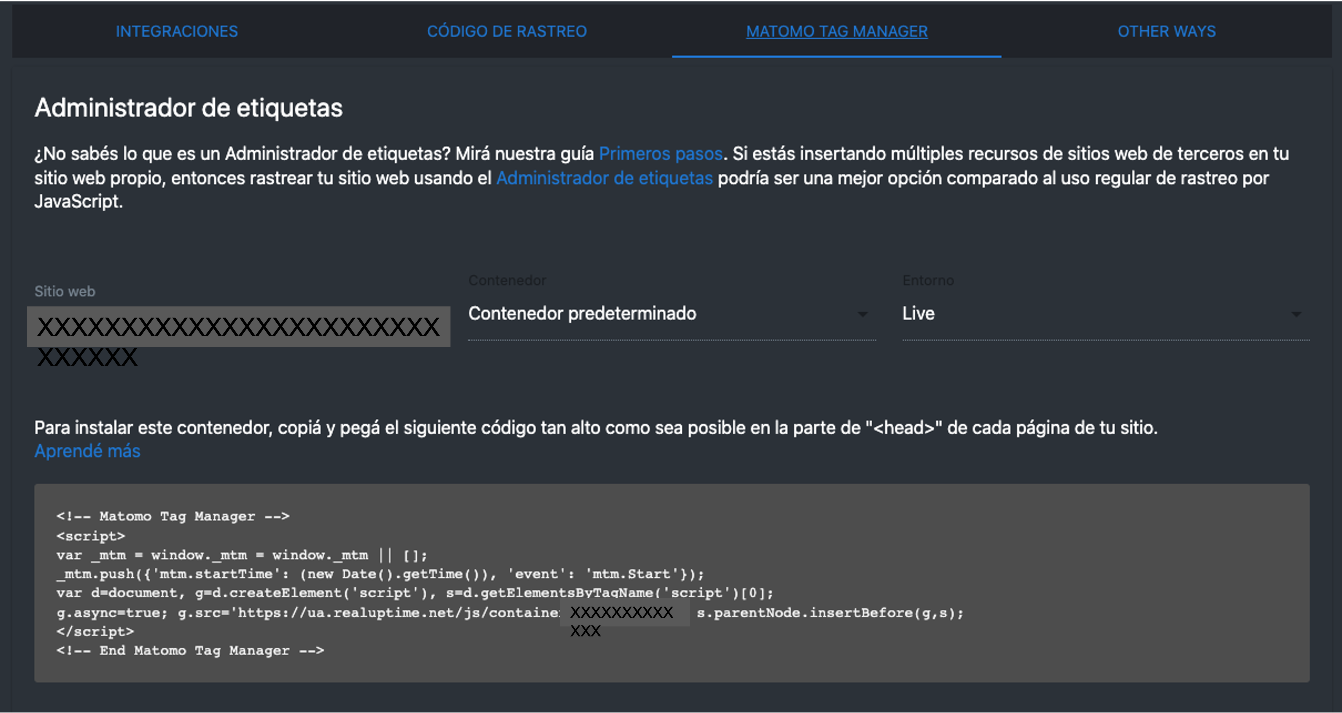 Sin datos UA